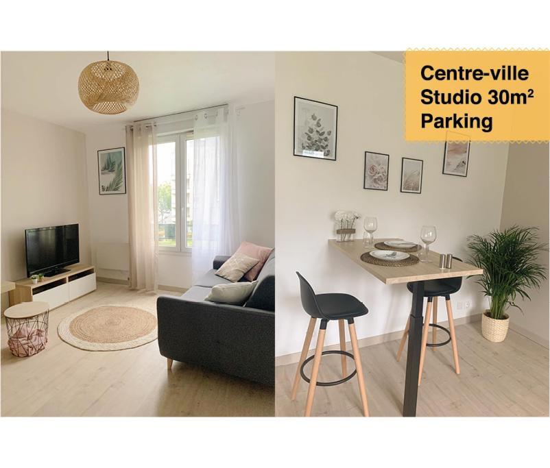 Studio 30M2 - Au Pied De La Gare - Parking Cergy Exteriör bild
